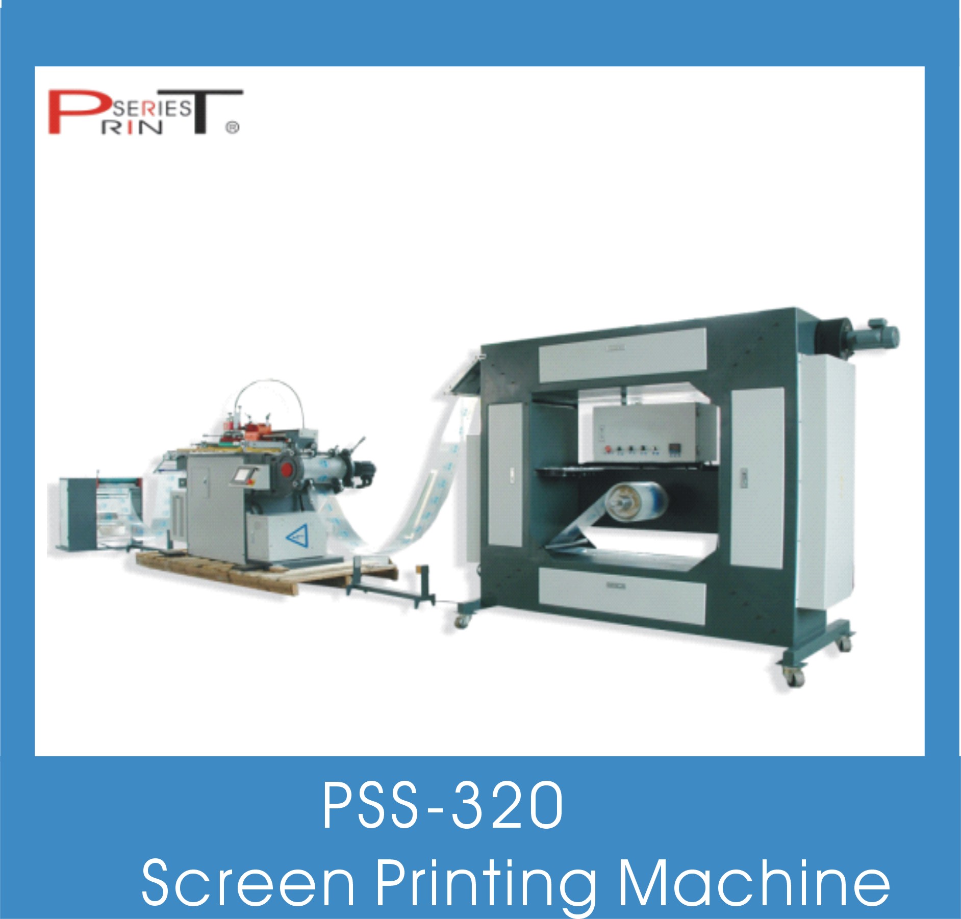 Label Printing Machine, Flexo/Screen/Rotary Printing Machine, Screen Printing Machine (Roll to Roll)