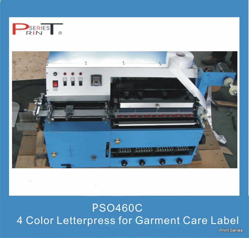Label Printing Machine, Flexo/Screen/Rotary Printing Machine, 4 Color Letterpress