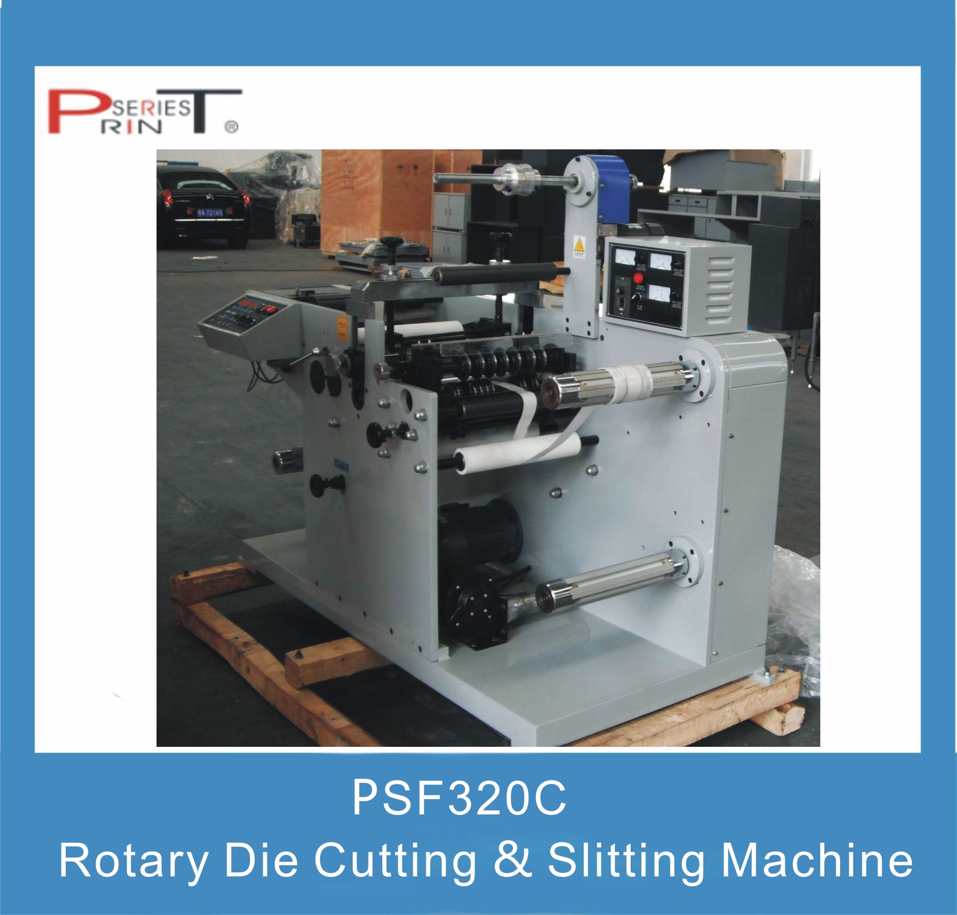 Label Printing Machine, Flexo/Screen/Rotary Printing Machine, Rotary Die Cutting and Slitting Machine
