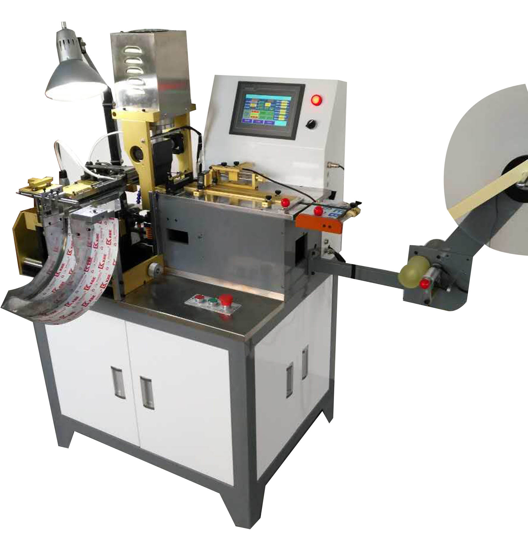 Label Printing Machine, Flexo/Screen/Rotary Printing Machine, Ribbon Cutter Swallow Tail Machine