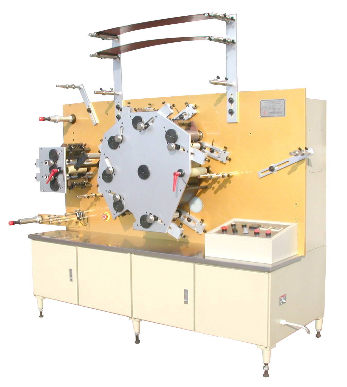 Label Printing Machine, Flexo/Screen/Rotary Printing Machine, Двухместный номер с флексографской печати Пресс для стиральными этикетки